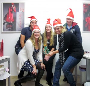 Redline Company team at Christmas - Redline Company