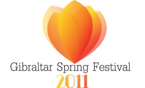Gibraltar Spring festival logo created by Redline Company
