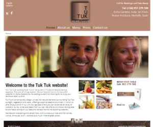 Tuktuk website launch created by Redline Company