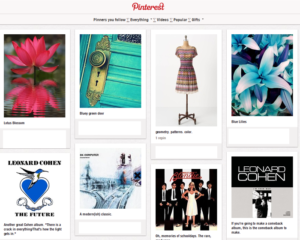 Pinterest home page - Redline Company