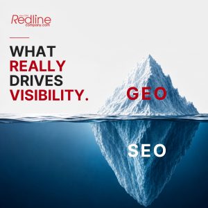 El iceberg del SEO y el GEO: qué es lo que realmente impulsa la visibilidad - Redline Company